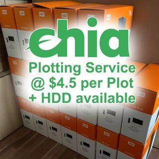 💲 CHIA 💲 Plotting Service HDD included (Chia Plotter Buy Plot)