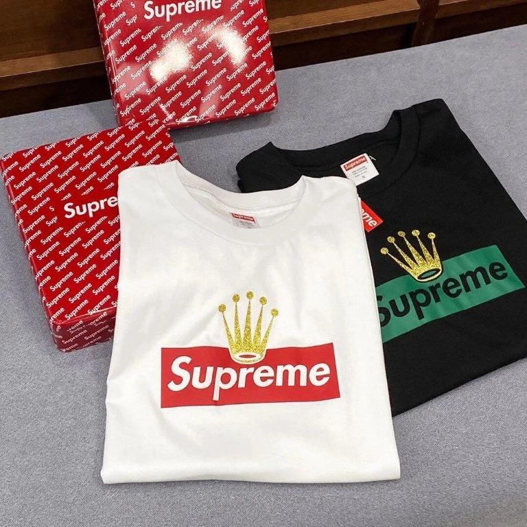 全新兩件套Supreme X Rolex Tee 短袖】, 其他, 其他- Carousell