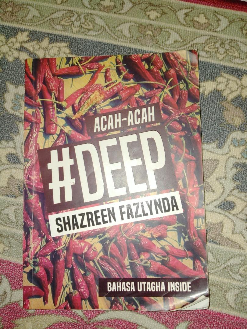 Acah Acah Deep Books Stationery Books On Carousell