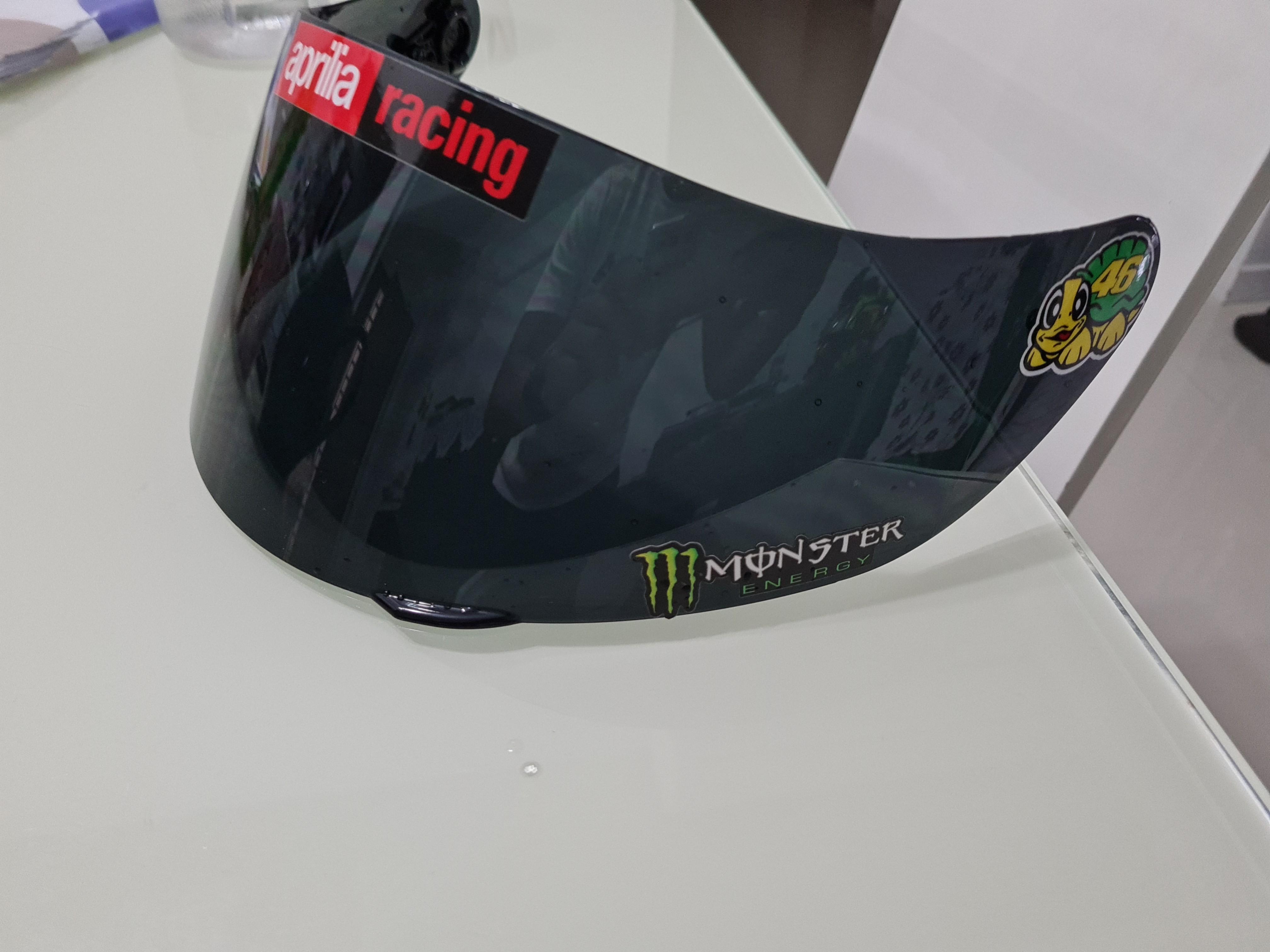 AGV K3SV TINTED VISOR, Motorcycles, Motorcycle Apparel on Carousell
