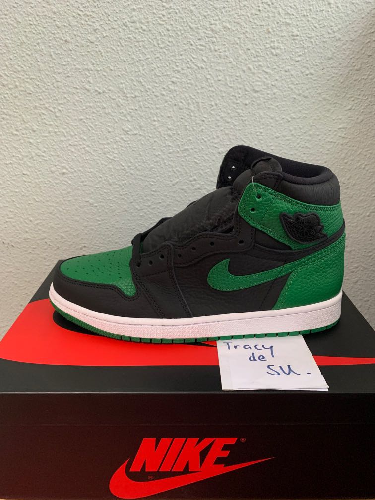 pine green jordan high
