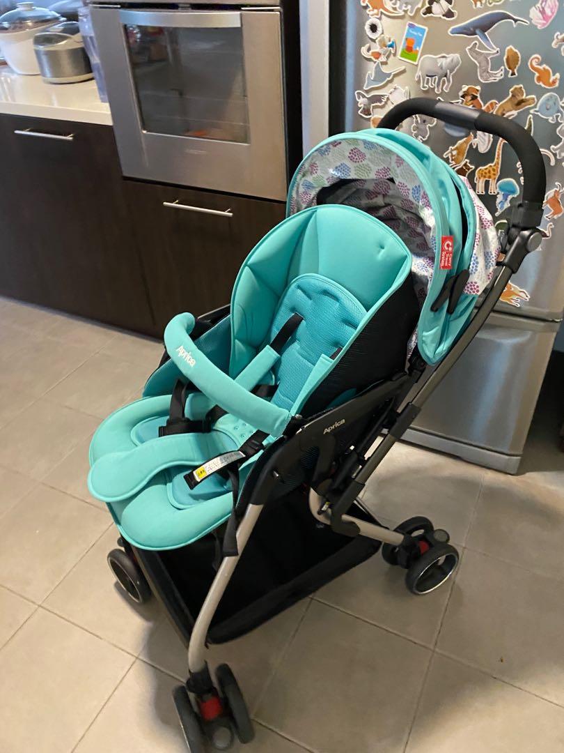 Aprica stroller store green
