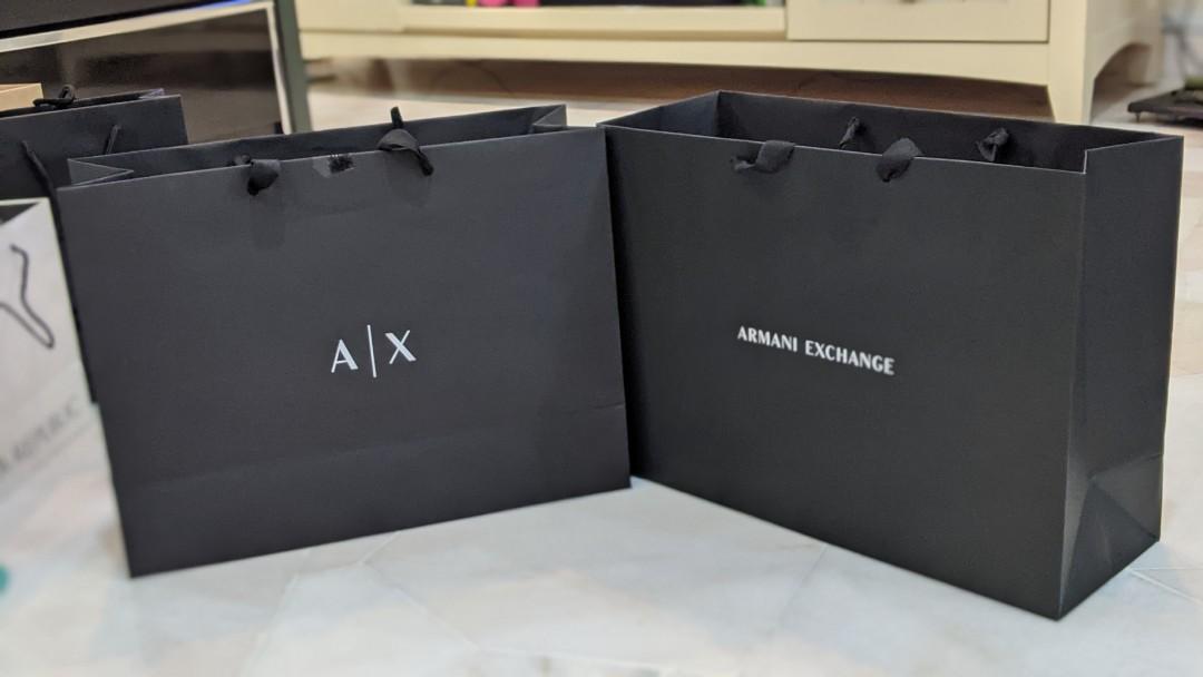 Armani paper bag store