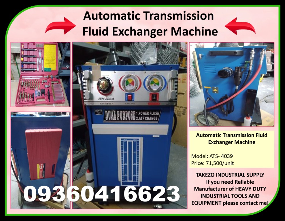 Automatic Transmission Fluid Exchanger Machine, Commercial & Industrial