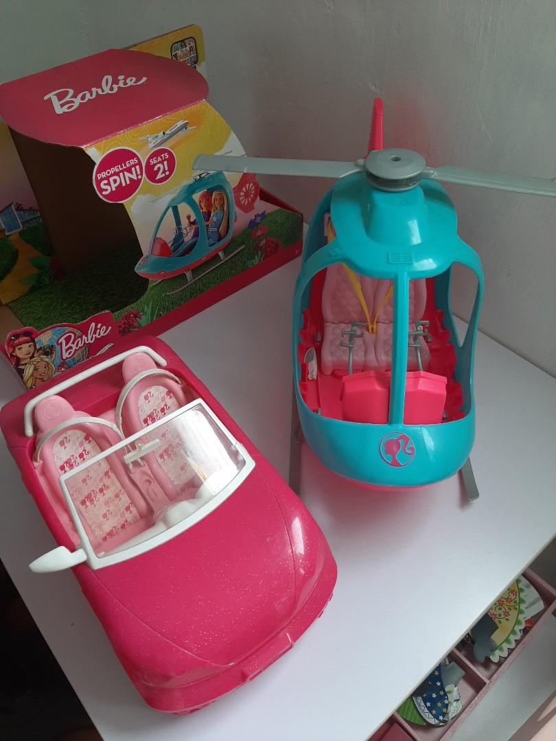 Barbie Helicopter Car