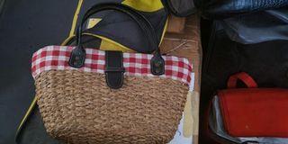 Basket style bag fron Spain