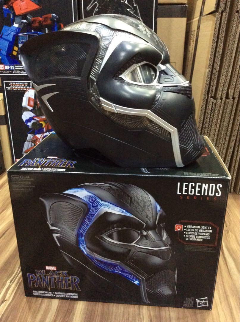 Marvel legends series black panther helmet sale