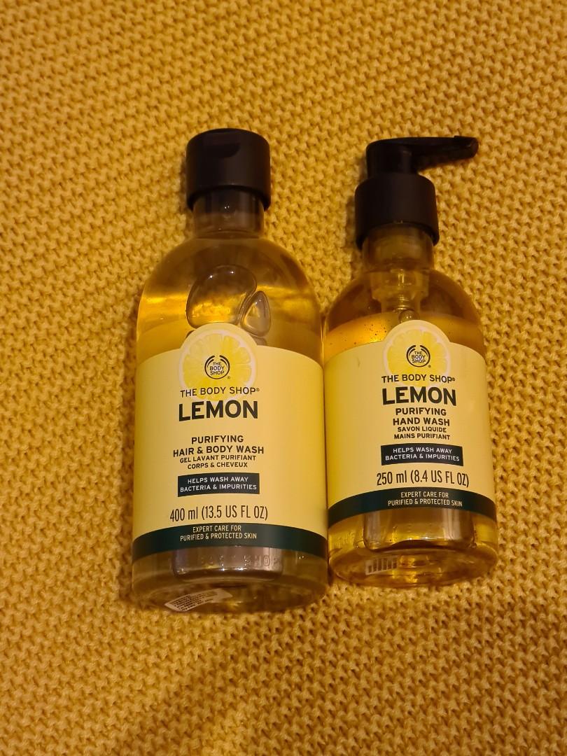 Bn Body Shop Lemon Hand Face Hair Wash Beauty Personal Care Bath Body Body Care On Carousell