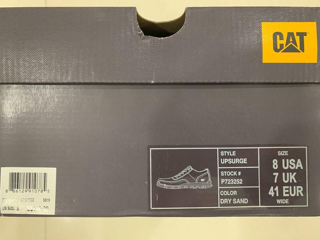 Caterpillar shoes discount stock number