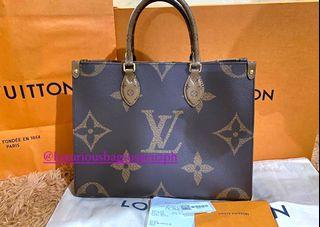 💯 Authentic LV OTG GM size LOUIS VUITTON ON THE GO BLACK EMPREINTE LIKE  NEW 💯💯, Luxury, Bags & Wallets on Carousell