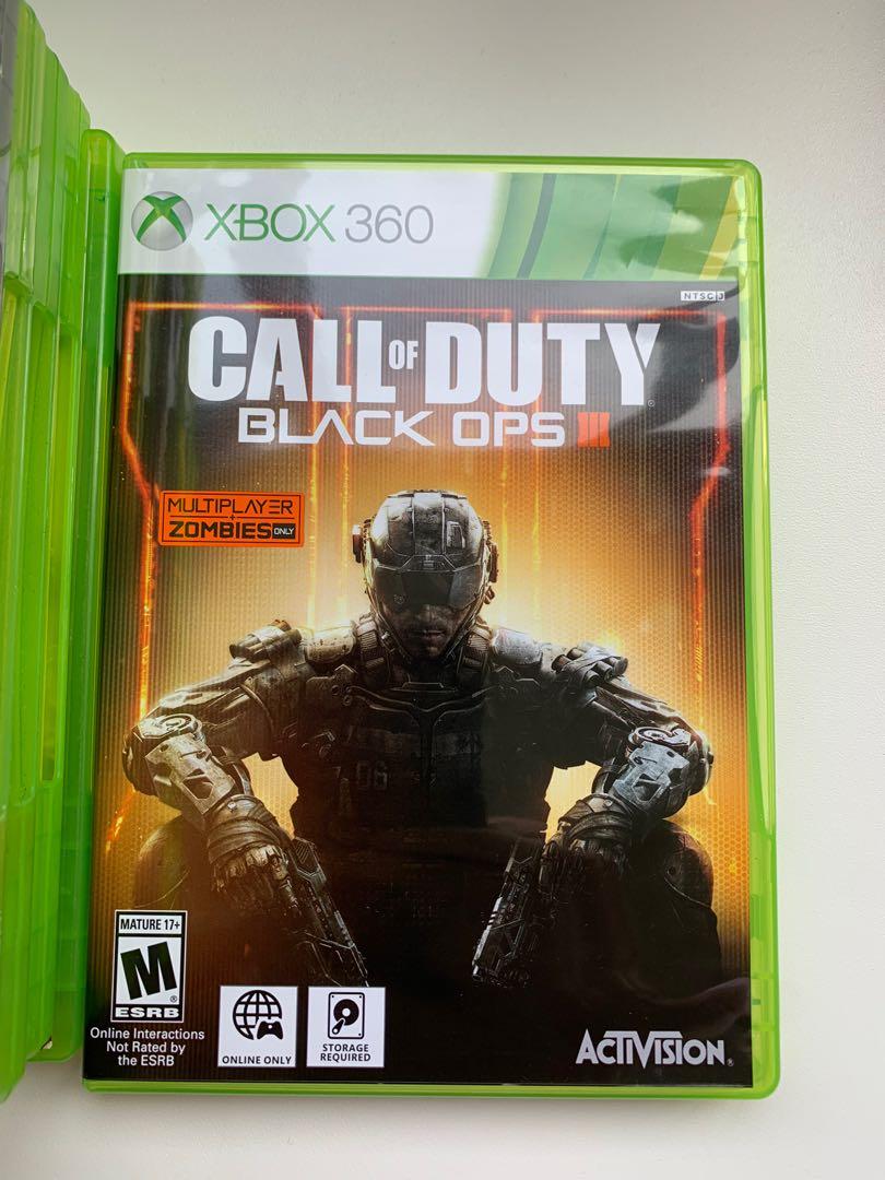 Call of Duty. XBOX 360 6 games for 30 Video Gaming Video