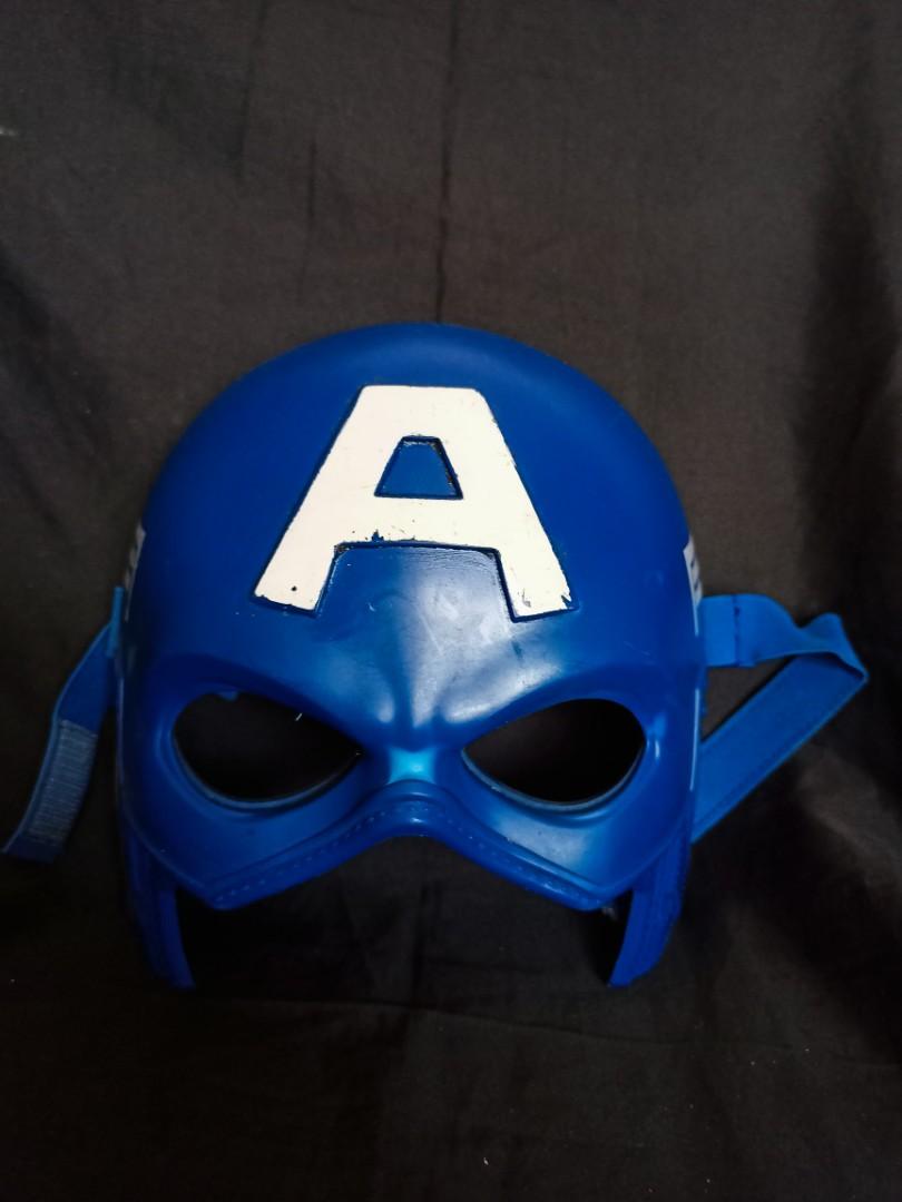 Captain America Mask Hasbro Hobbies Toys Toys Games On Carousell - roblox captain america helmet