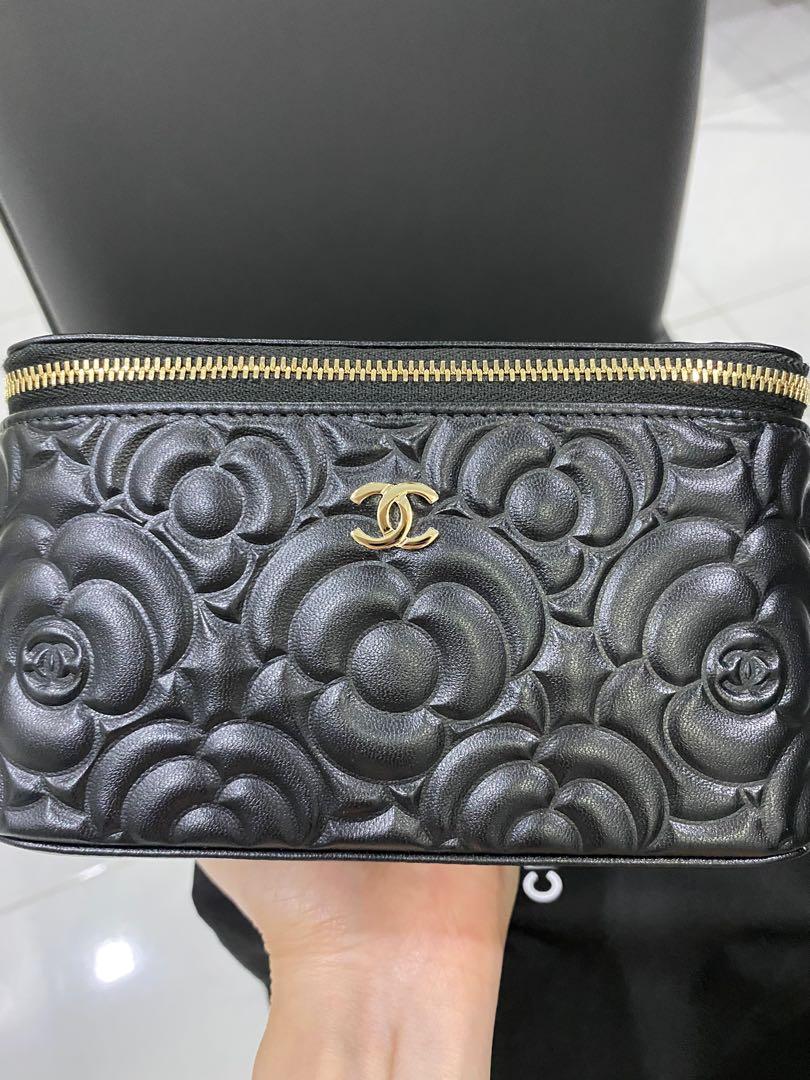 Chanel 21S Camellia Vanity, Luxury, Bags & Wallets on Carousell