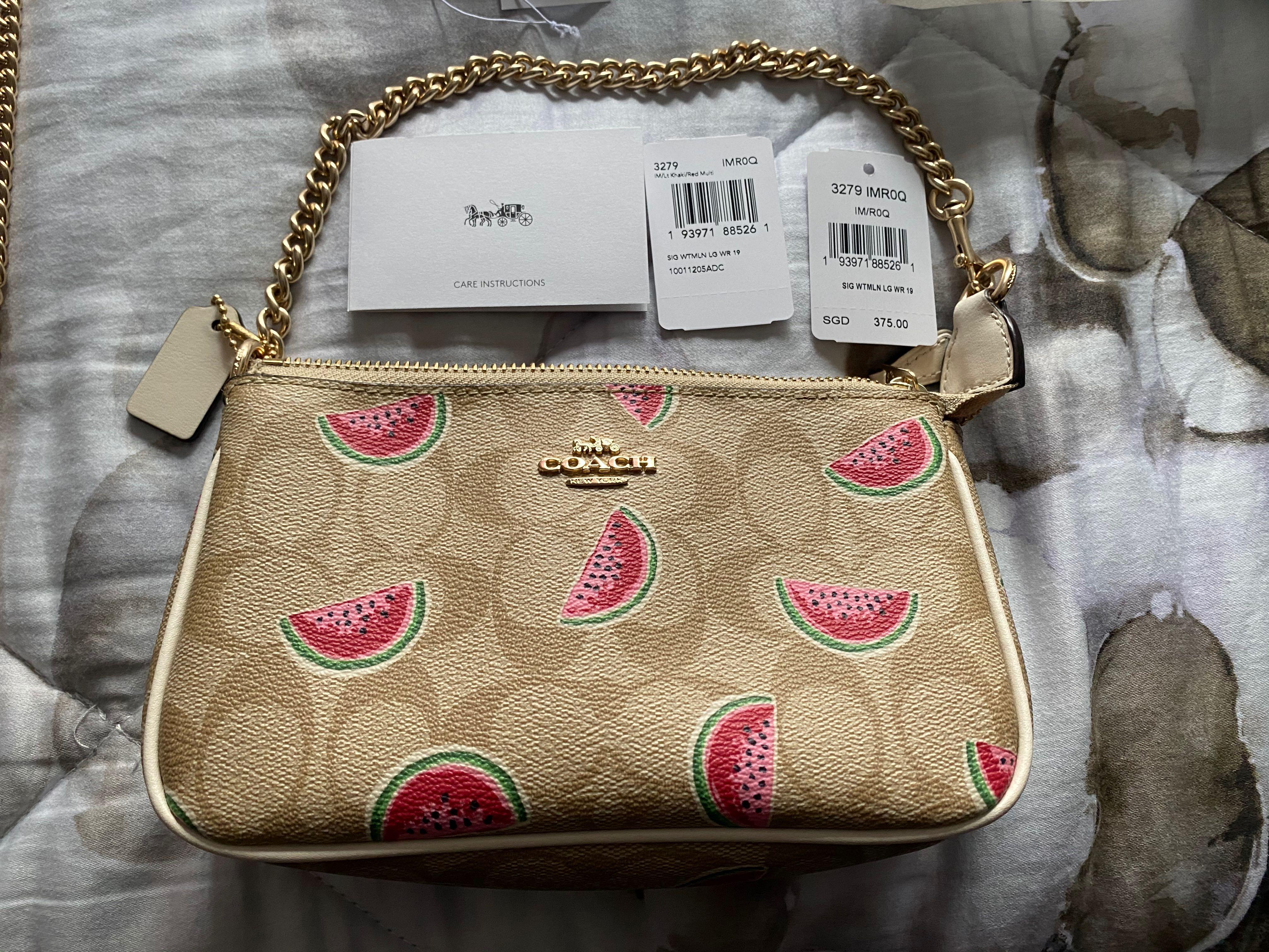 Watermelon 2025 purse coach