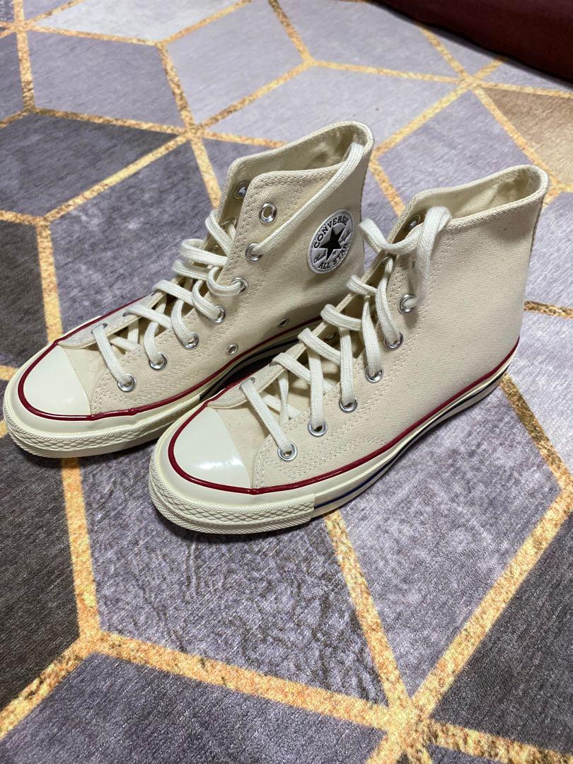 Converse Chuck 70 parchment High Top UK 4 Men s Fashion Footwear