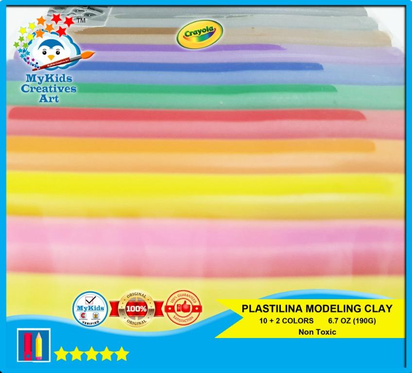 CRAYOLA PLASTILINA MODELING CLAY (NON TOXIC), Hobbies & Toys