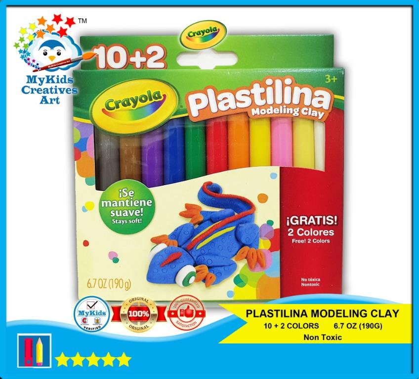 CRAYOLA PLASTILINA MODELING CLAY (NON TOXIC), Hobbies & Toys