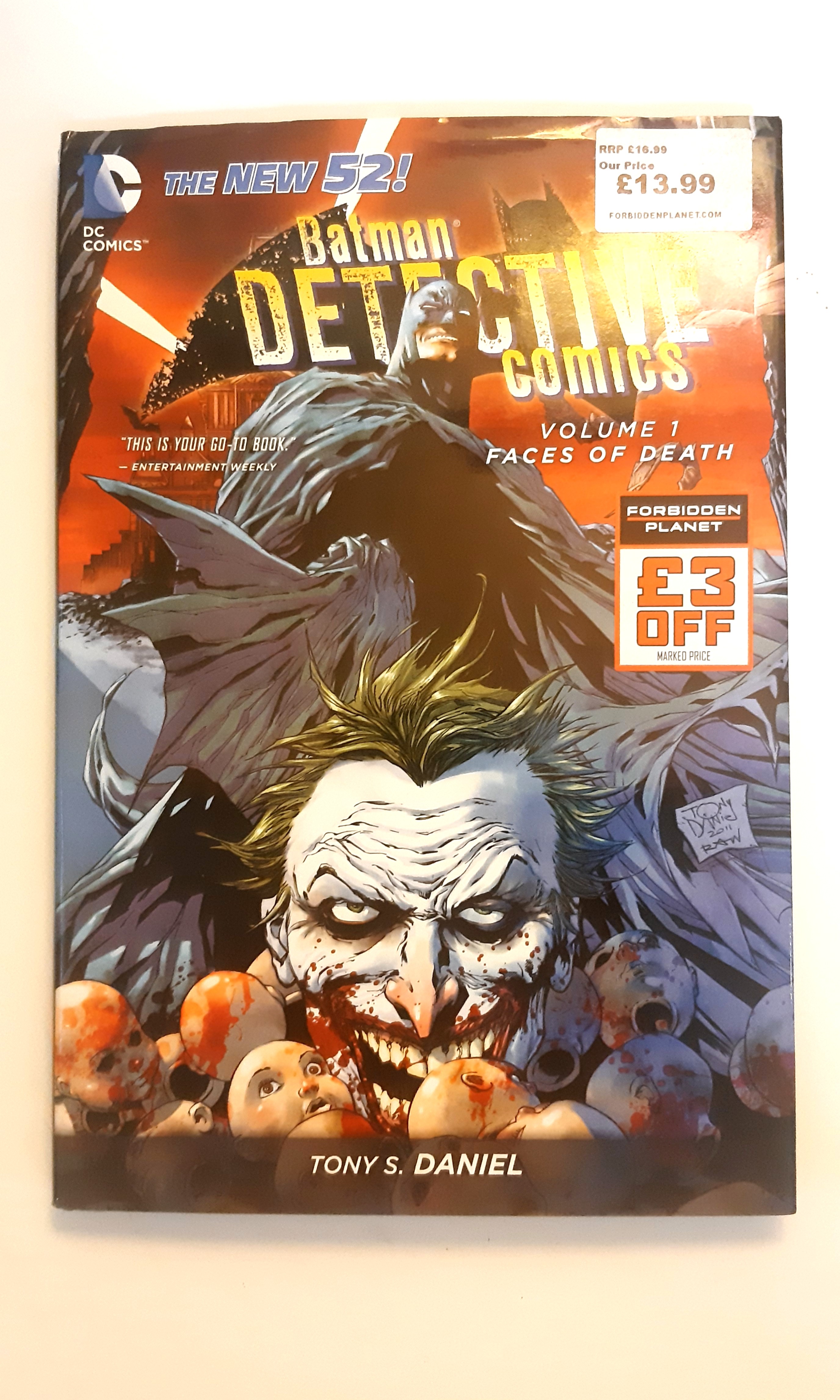 Dc Comics Batman Detective Comics Vol 1 Faces Of Death The New 52 Hobbies Toys Books Magazines Comics Manga On Carousell Dc Comics Batman Detective Comics Vol 1 Faces Of Death The New 52 Hobbies Toys Books Magazines Comics Manga On Carousell