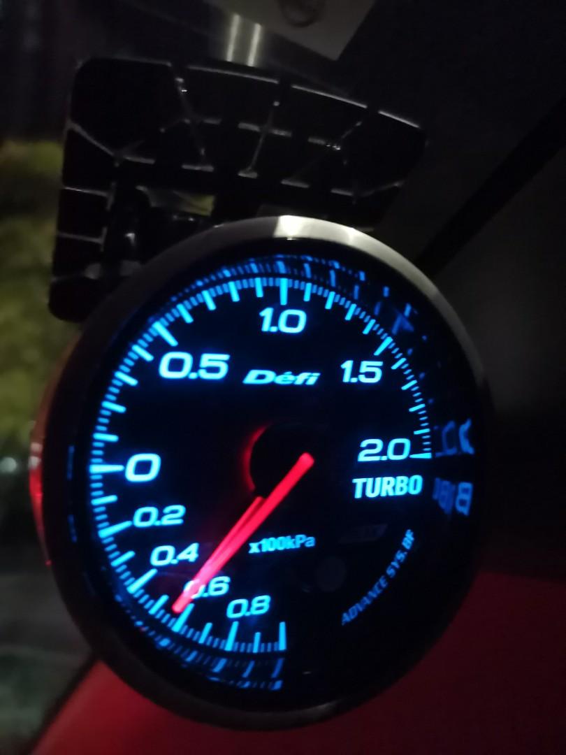 Defi Gauge Meter Advance BF Turbo Boost Meter (Japan), Auto Accessories
