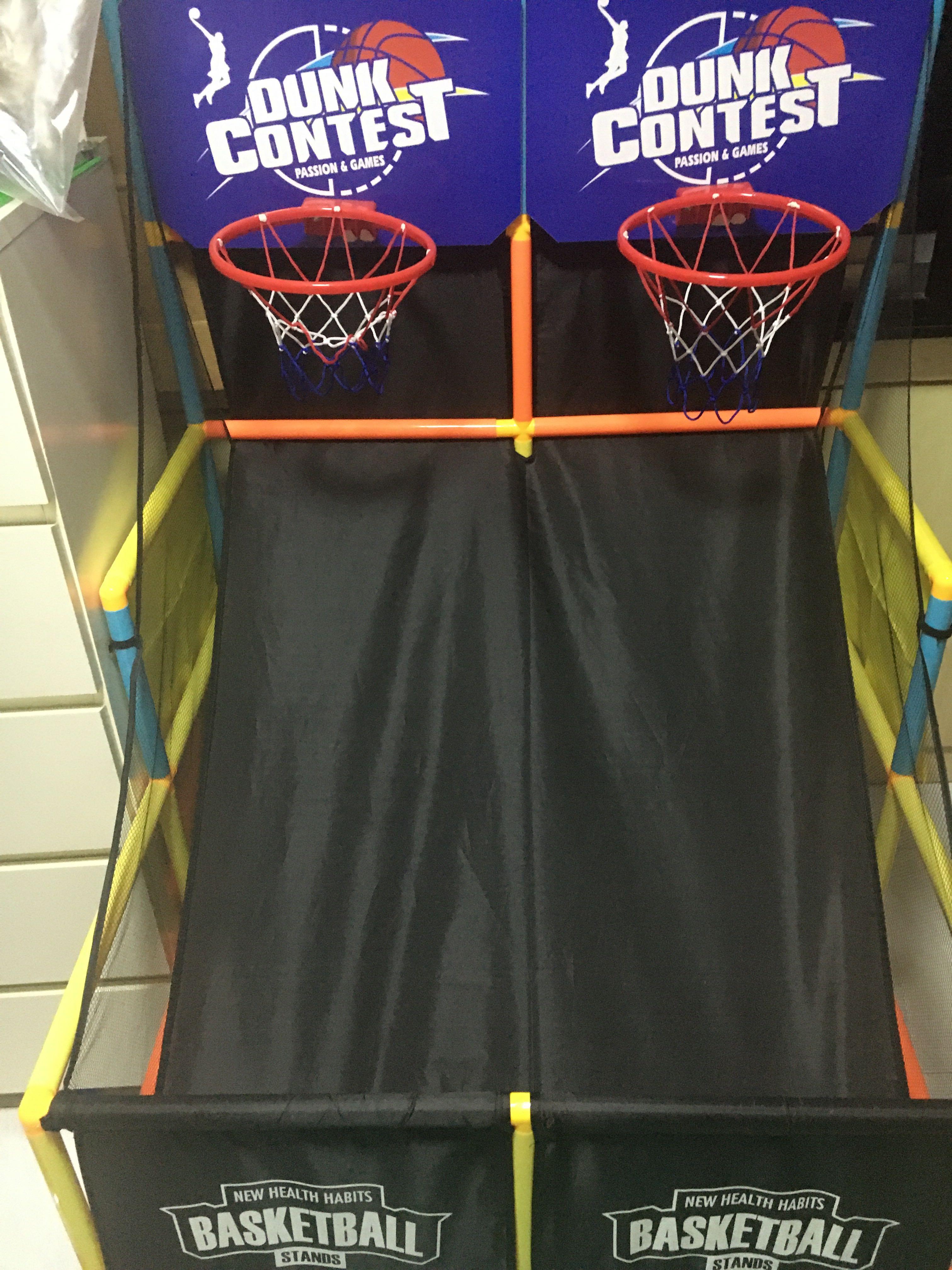 Double basketball hoop arcade style, Hobbies & Toys, Toys & Games on Carousell