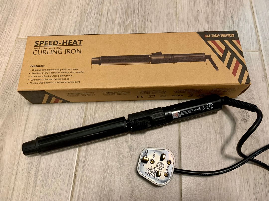 Eagle Fortress Speed Heat Curling Iron