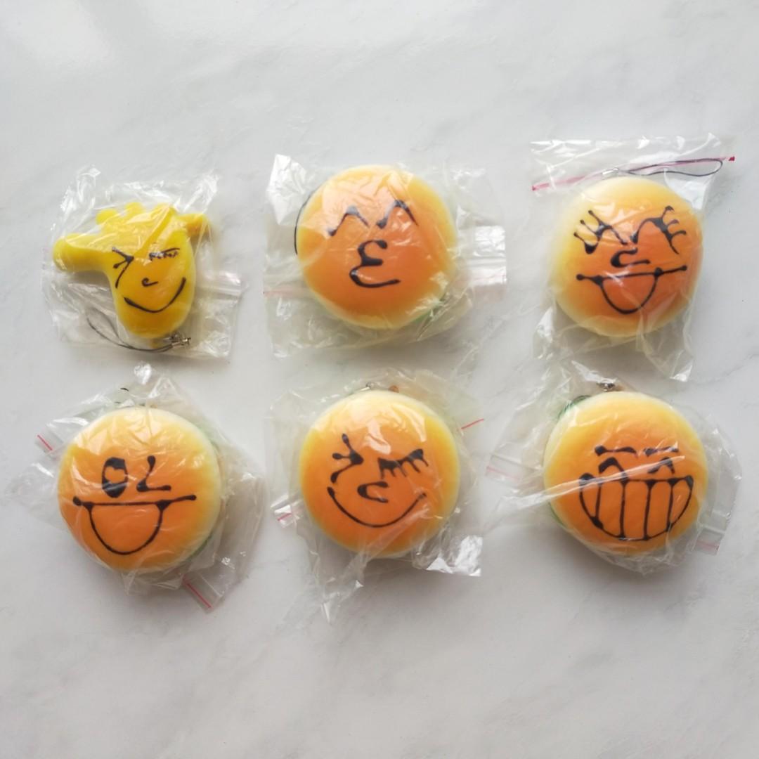 Bread squishy with face online