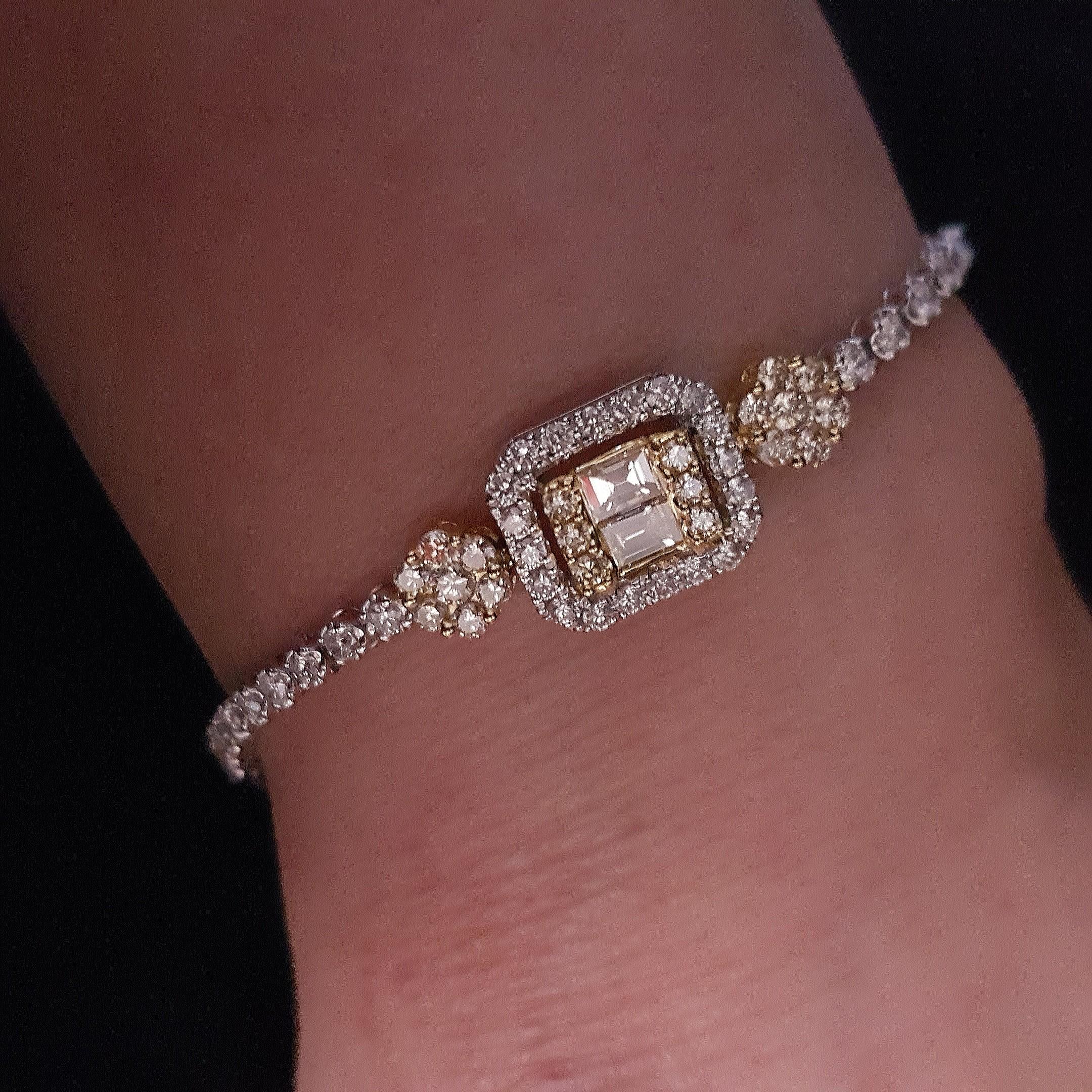 Real diamond bracelet womens outlet