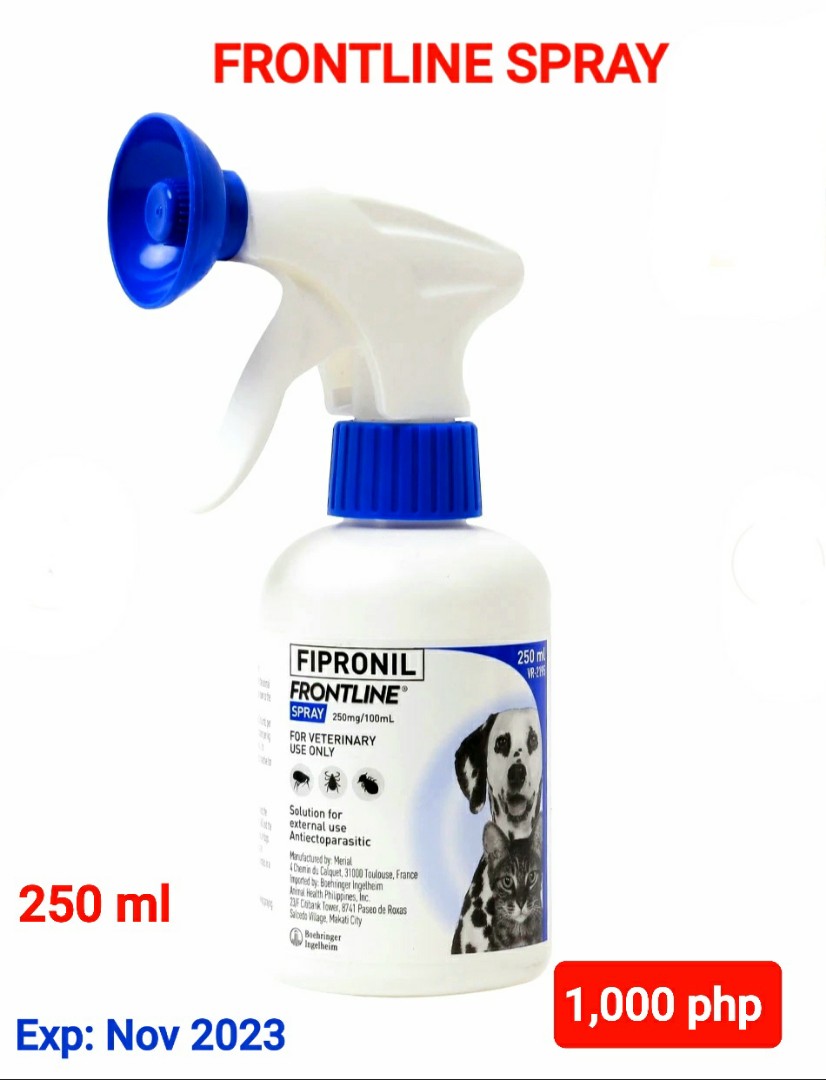 fipronil flea spray
