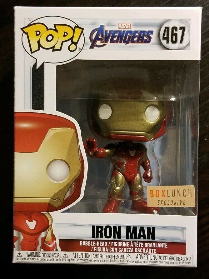 Iron man shop funko pop boxlunch
