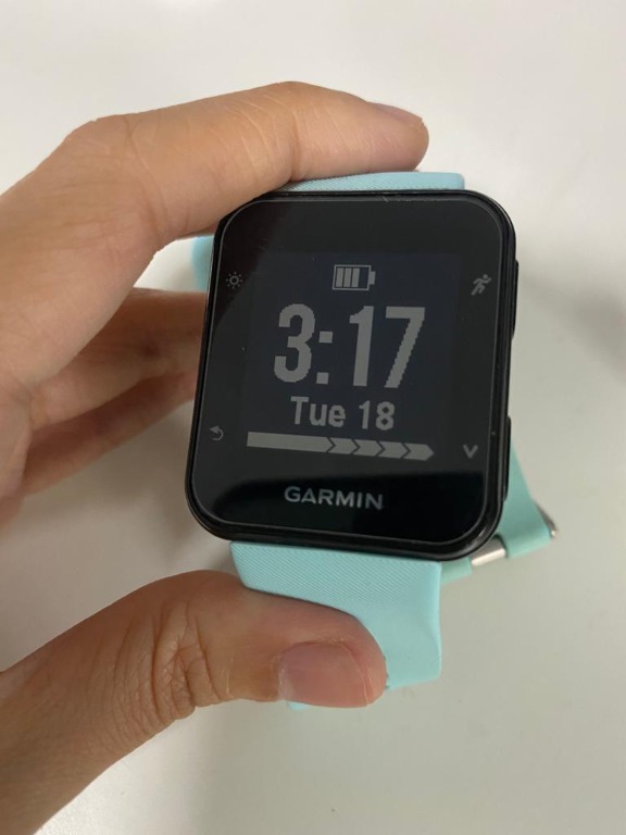 Garmin Forerunner 35 with Frost Blue Strap Mobile Phones