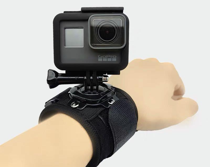 運動相機手腕带action Camera Hand Wrist Strap Wrist Mount 360度旋轉手臂固定綁帶gopro Insta360 Gopro運動相機配件gopro Hero 9 Gopro Hero 8 Gopro Hero 7 Gopro