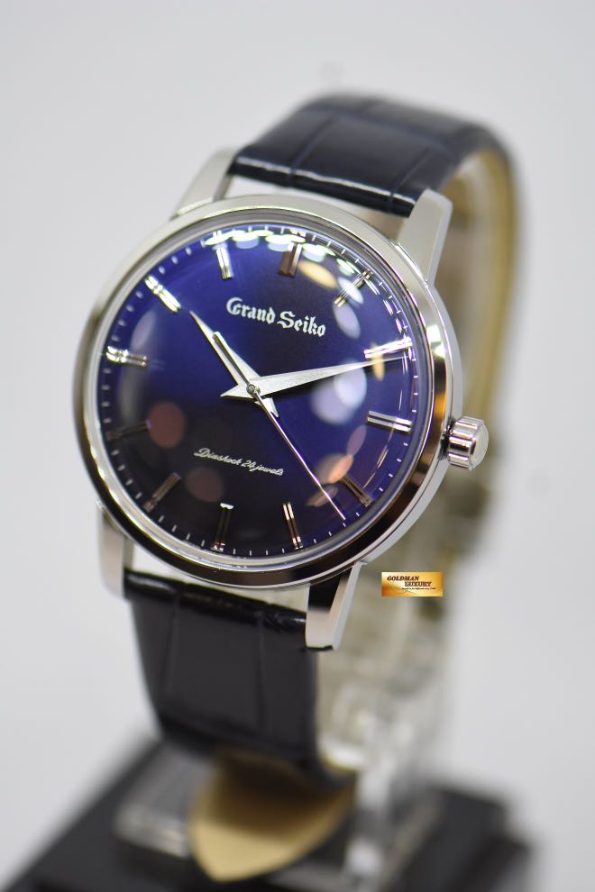 Grand Seiko Re-creation 60th Anniversary Blue Manual SBGW259 (NEW), Luxury,  Watches on Carousell
