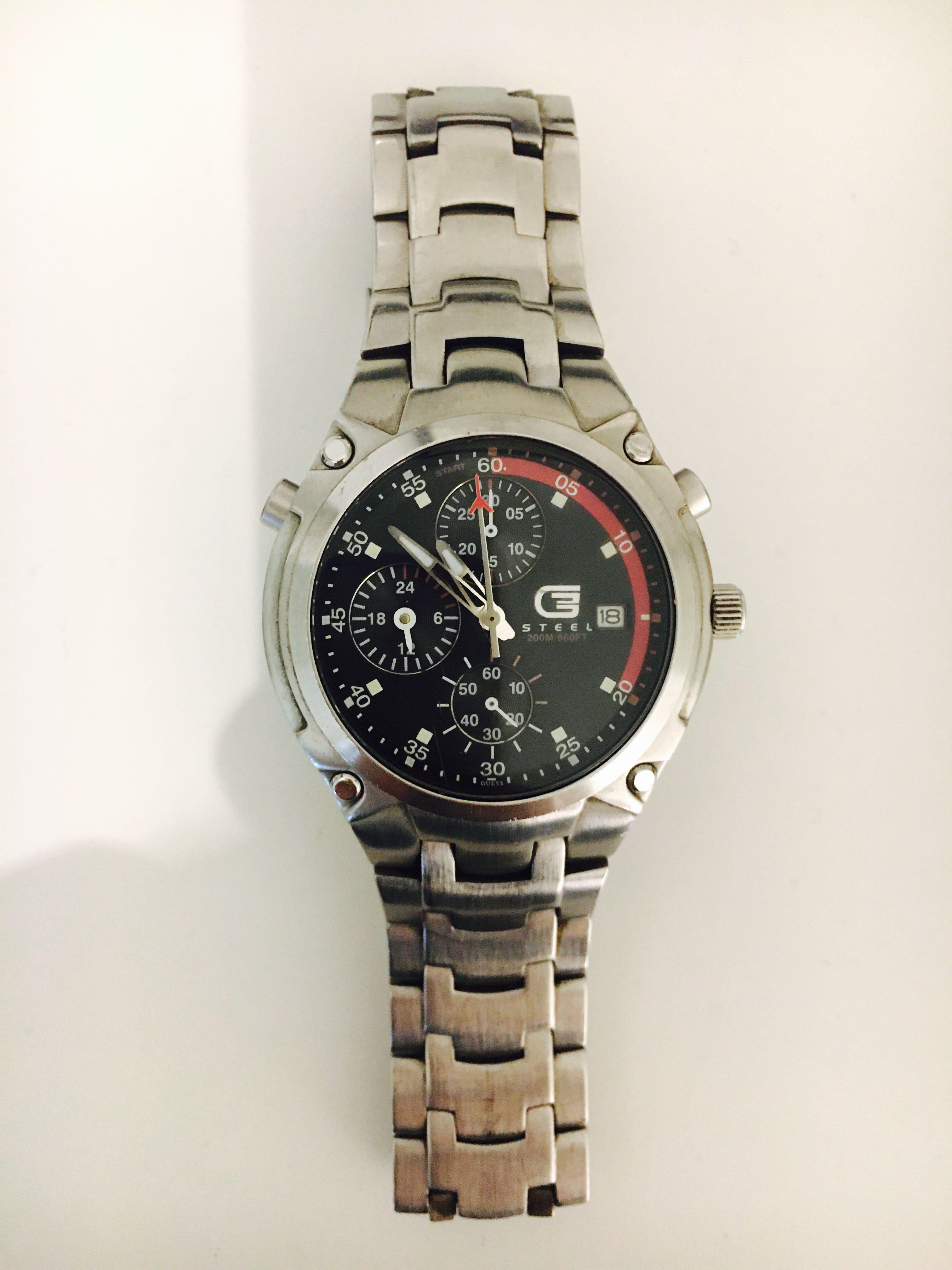G Steel Guess Watches