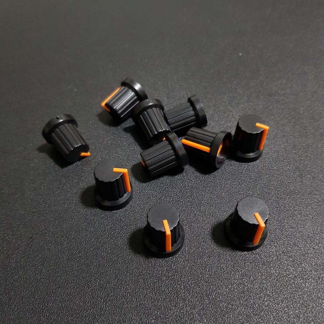 Guitar Pedal Knobs (Category: Musical Instruments) located in Singapore. Submitted by babycotmattress (Listing ID 1088478479, Image 1). Description: Very cute guitar effects pedal knobs. Brand new. Can fit HX Stomp and most other pedals that have standard pot sizes. Each for $0.40..