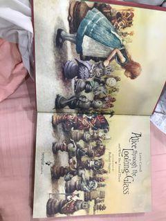 Hardback Alice Through the Looking Glass (without dust jacket)