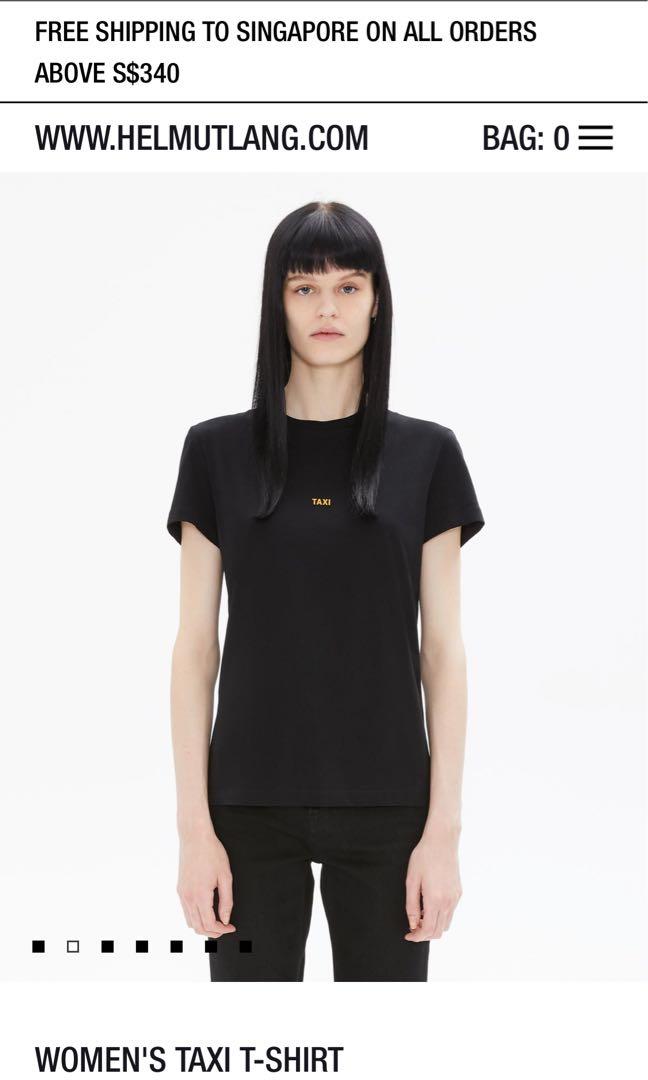 helmut lang taxi shirt