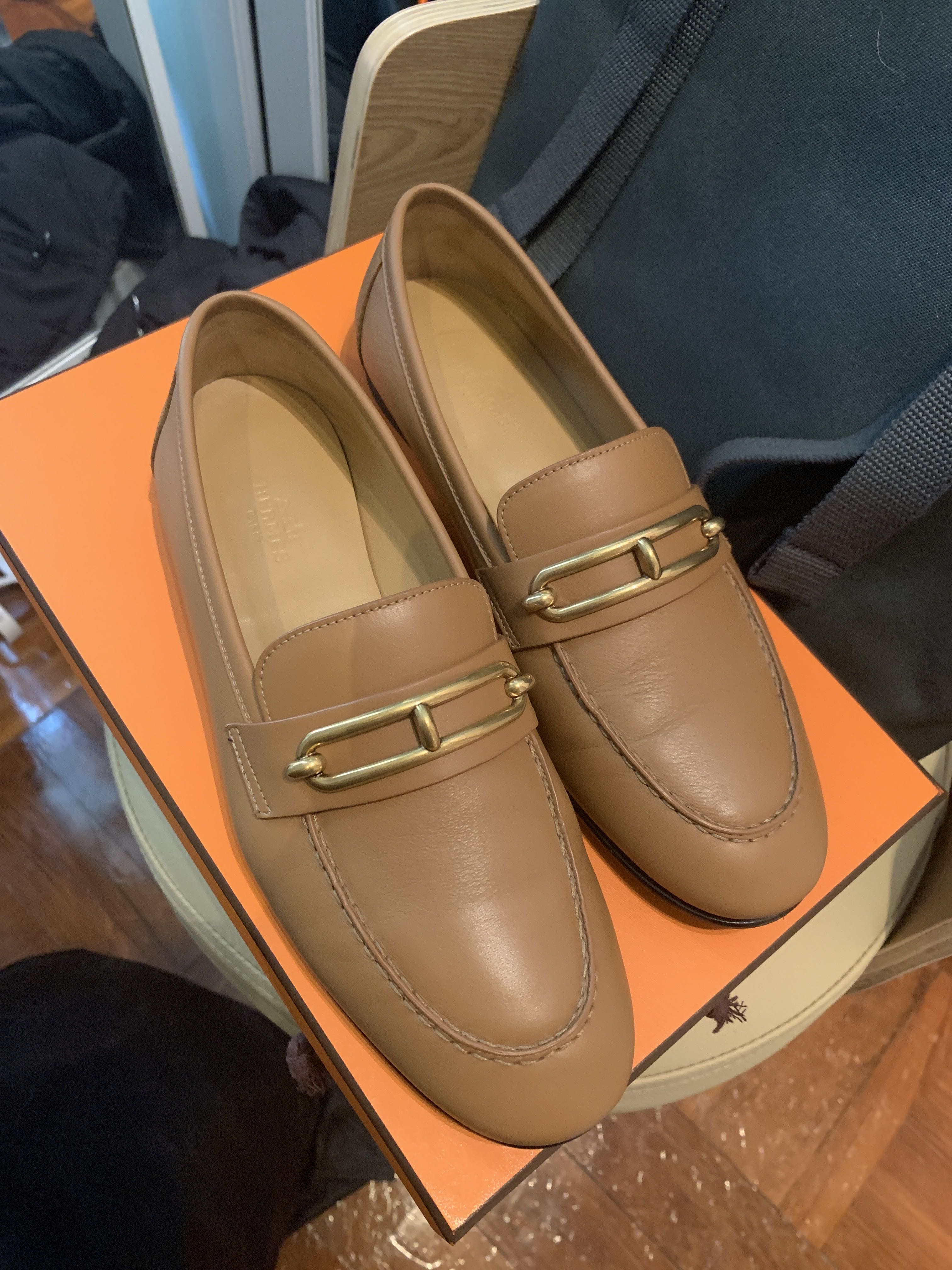 Hermes colette loafer shoes Chanel Loafers