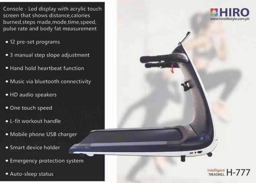 Hiro treadmill price outlet