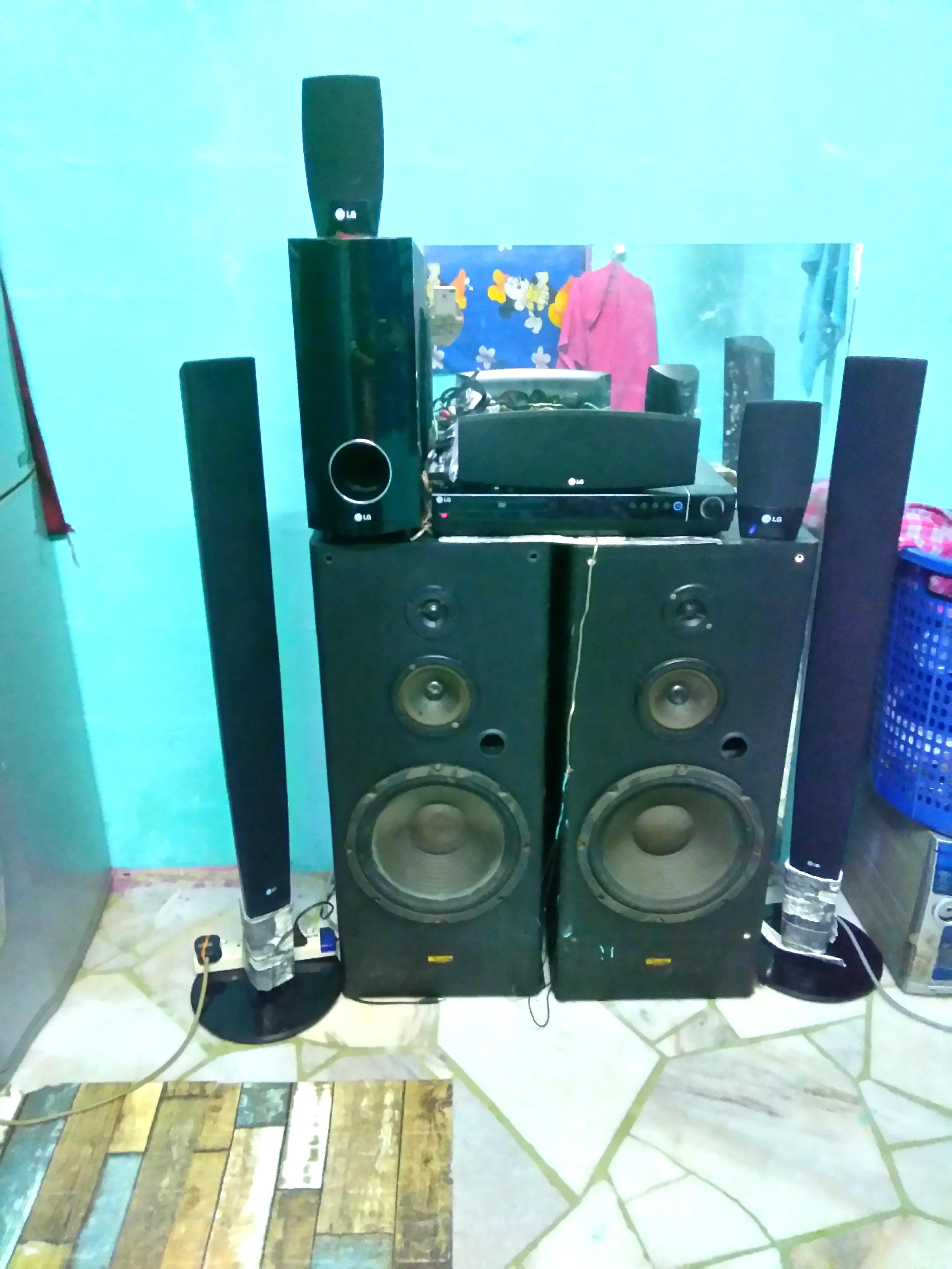 Home theatre amplifier speaker, Audio, Soundbars, Speakers & Amplifiers