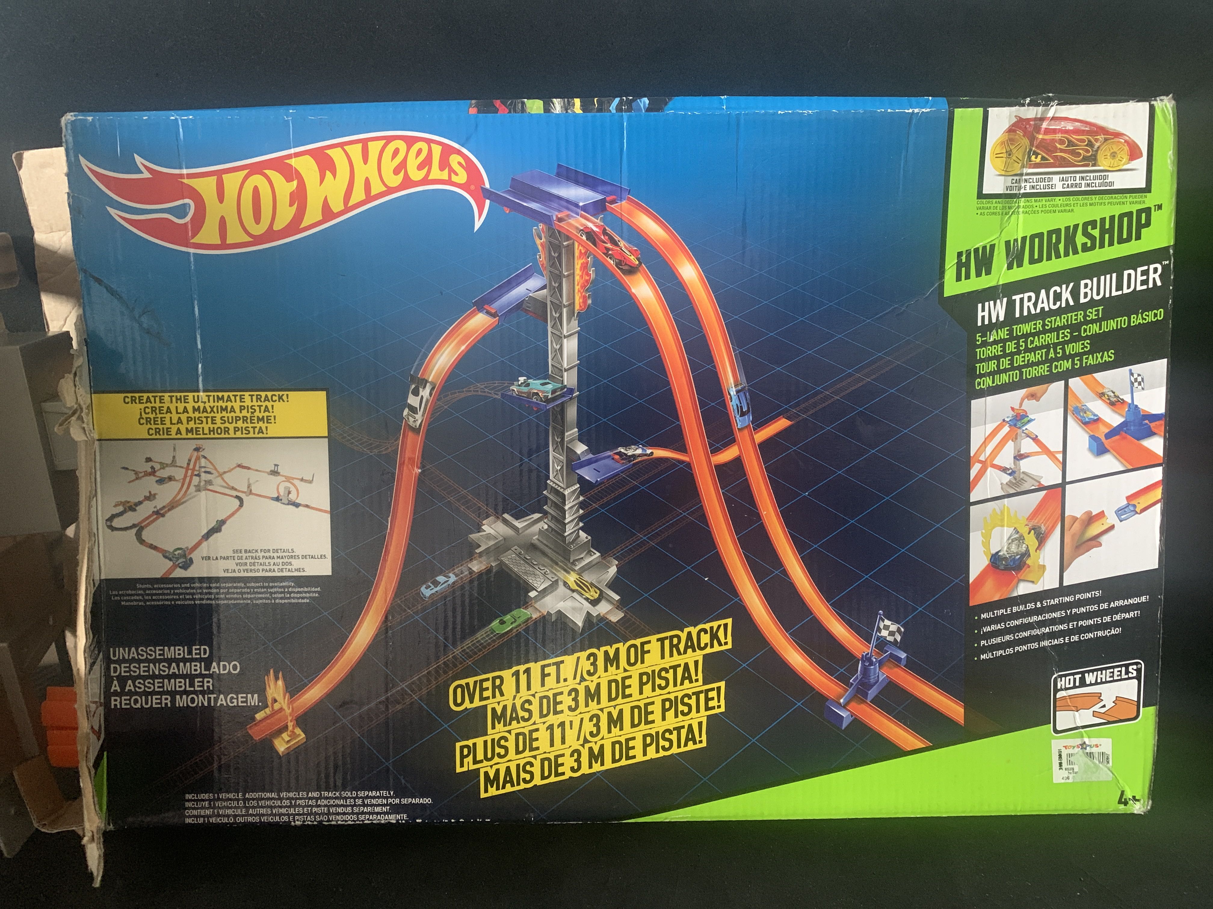 Hot wheels hw workshop track top builder
