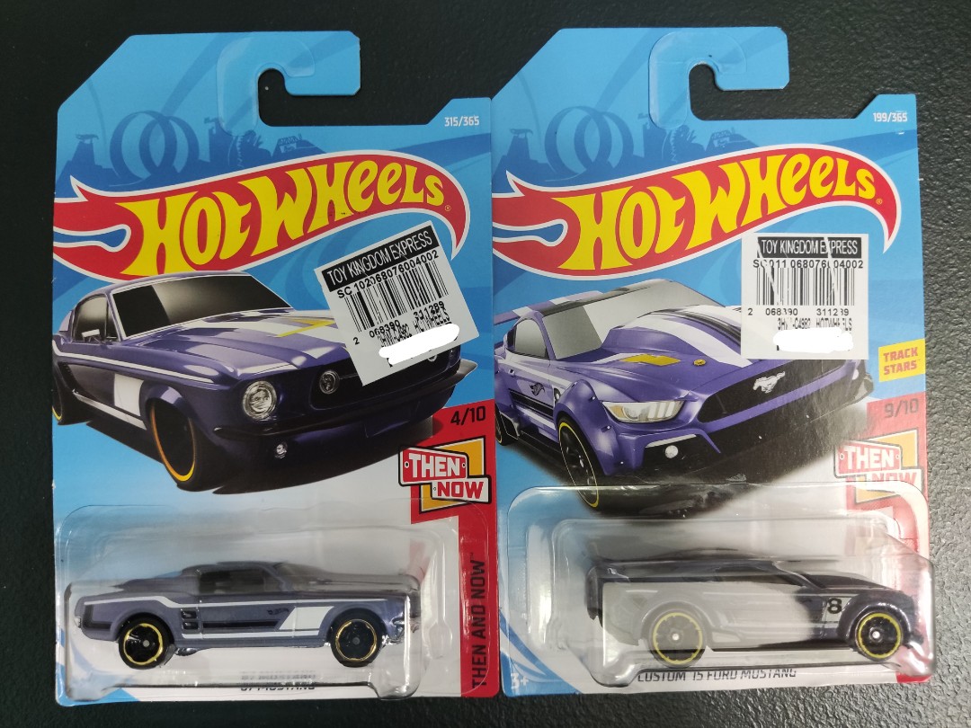 Hot Wheels Mustang Then Now Hobbies Toys Toys Games on Carousell