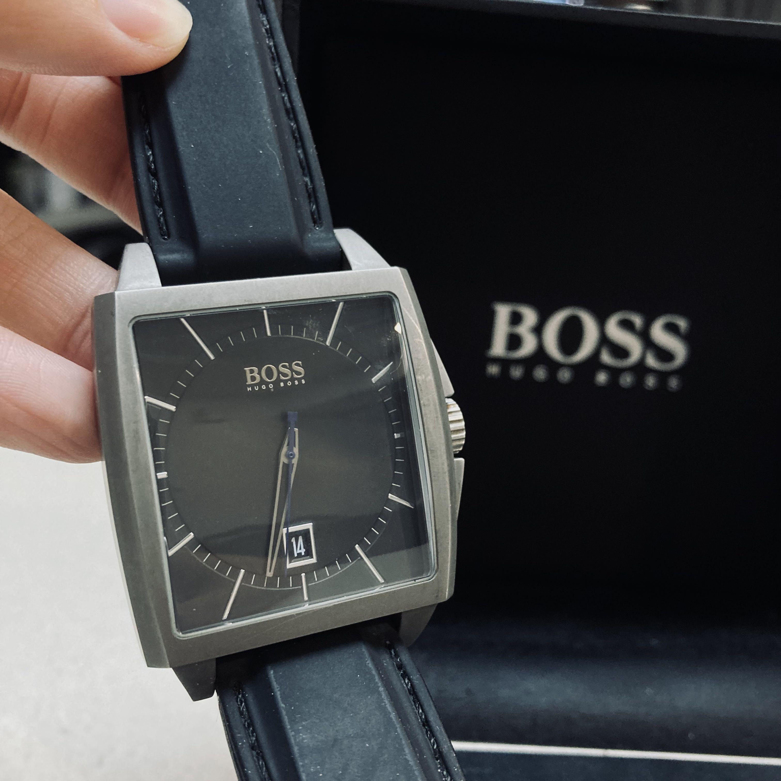 Hugo boss watch square online