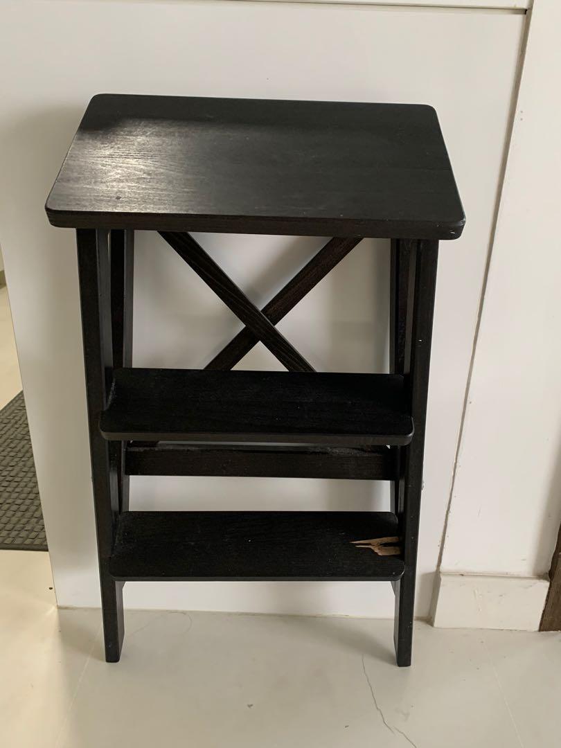Ikea black step ladder deals
