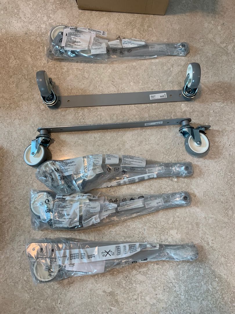 Ikea Kallax Castor Roller Wheels, Furniture & Home Living, Furniture