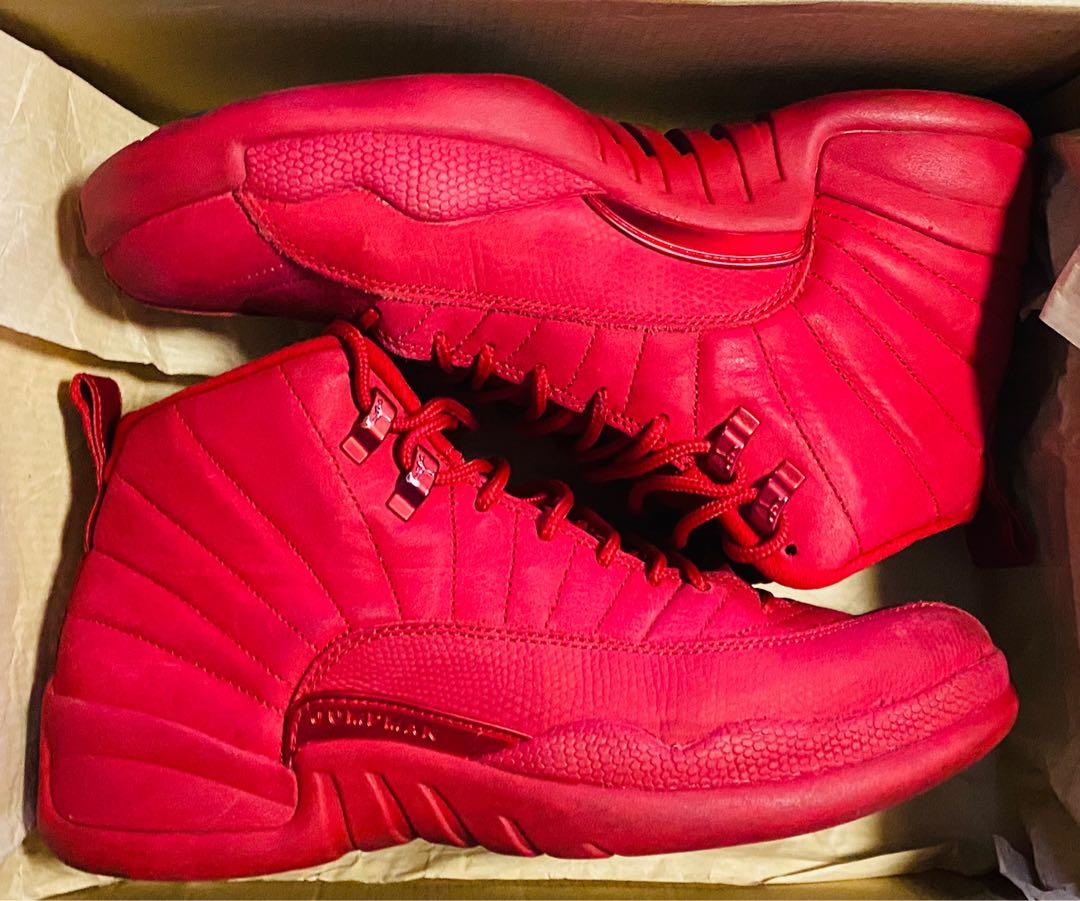 JORDAN 12 RETRO GYM RED Men s Fashion Footwear Sneakers on