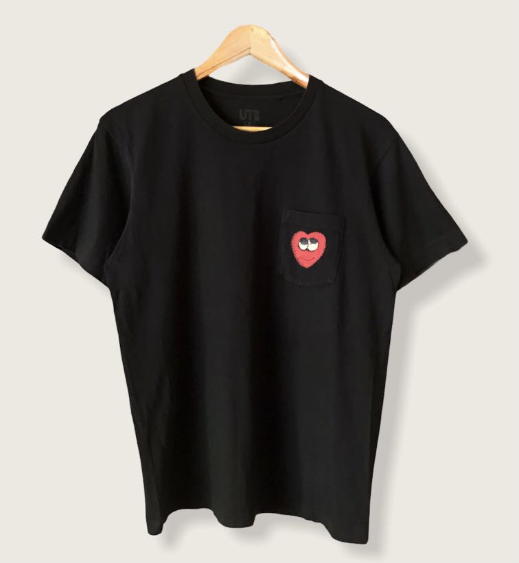 Kaws heart logo, Men's Fashion, Tops & Sets, Tshirts & Polo Shirts on ...