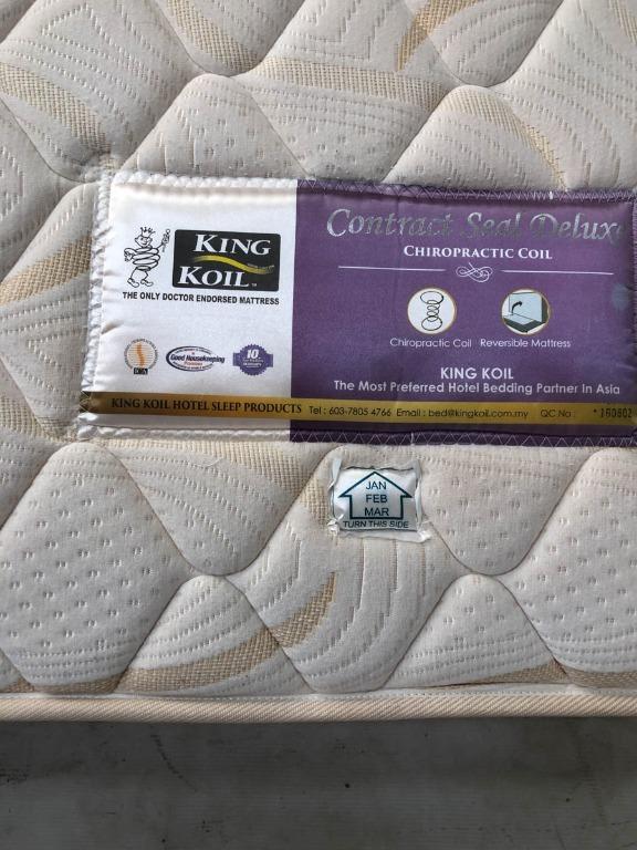 King koil chiropractic mattress discount