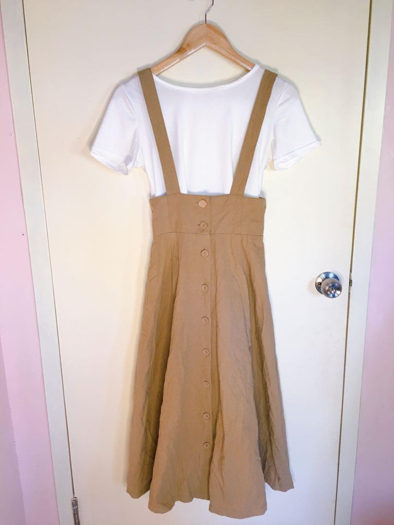 Korean clearance jumper dress
