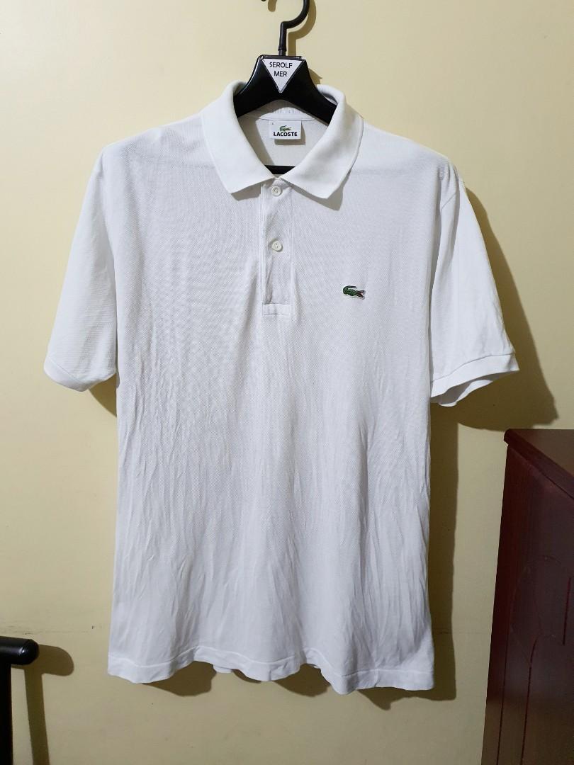 Lacoste Size 5 Large (21x29 dimensions), Men's Fashion, Tops & Sets, Tshirts & Polo Shirts on