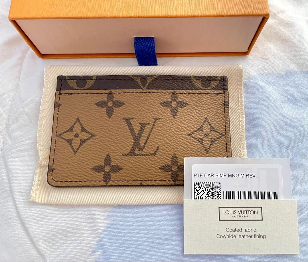 Louis Vuitton LV Coin Card holder taigarama new Yellow Leather ref